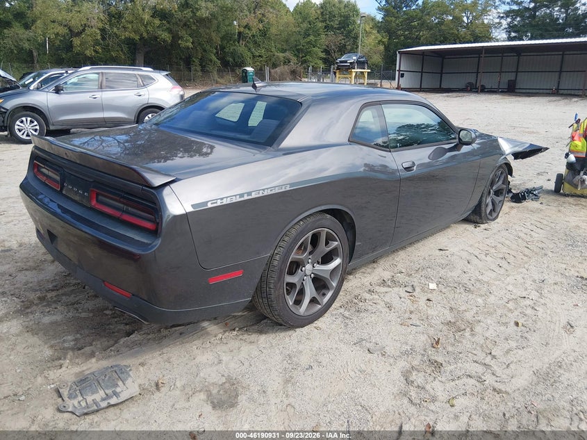 Vin: 2c3cdzag9fh740463, lot: 46690816, dodge challenger sxt 20154