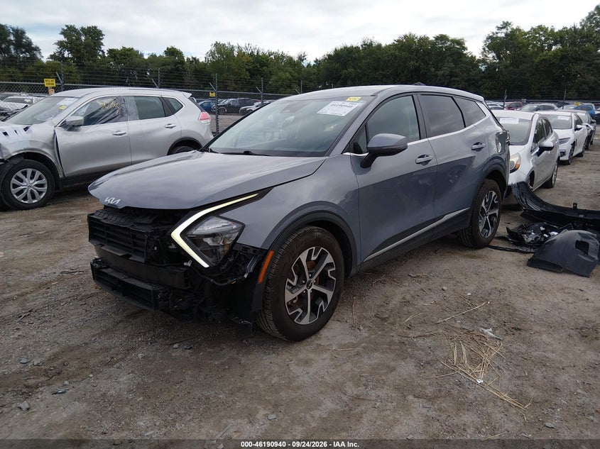 Vin: 5xyk33af1pg087920, lot: 46690824, kia sportage ex 20232