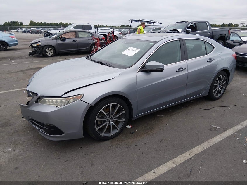 Vin: 19uub3f51fa008614, lot: 46690830, acura tlx v6 tech 20152