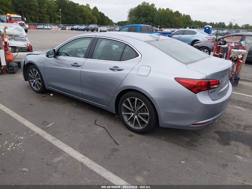 Vin: 19uub3f51fa008614, lot: 46690830, acura tlx v6 tech 20153