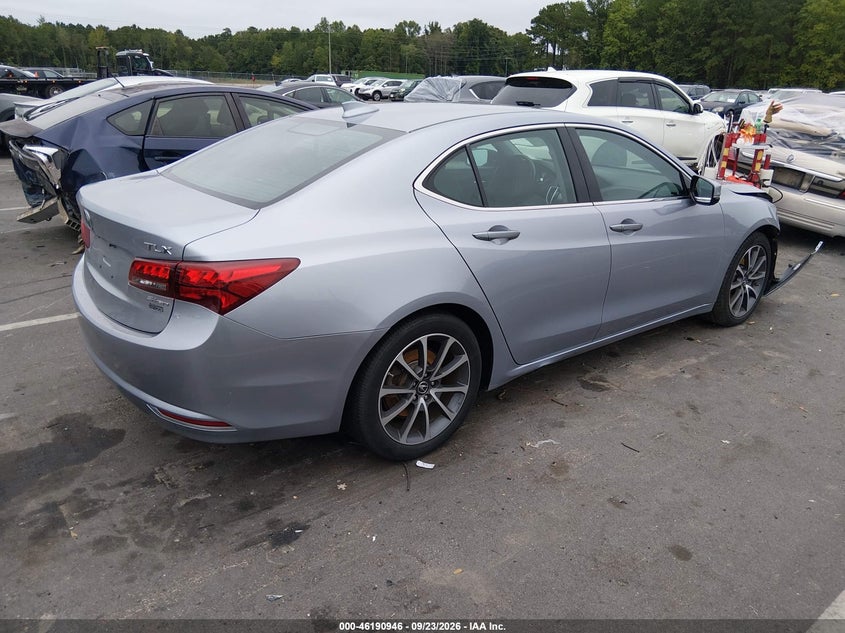 Vin: 19uub3f51fa008614, lot: 46690830, acura tlx v6 tech 20154