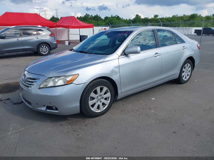 2007 Toyota Camry, Звичайний знос, IAAI, VIN 4T1BE46K17U189167 — фото 2