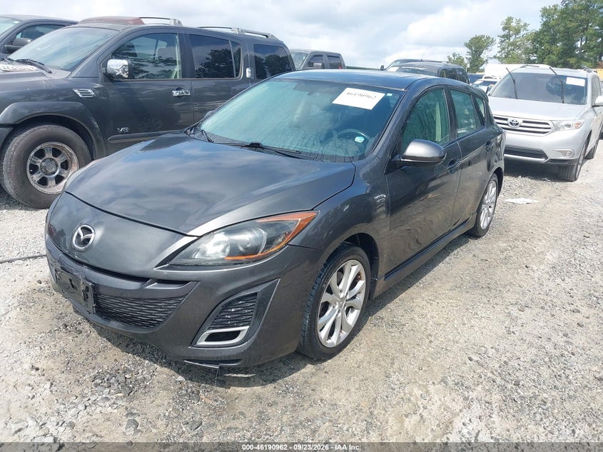 Vin: jm1bl1k55b1419098, lot: 46690845, mazda mazda3 s sport 20112