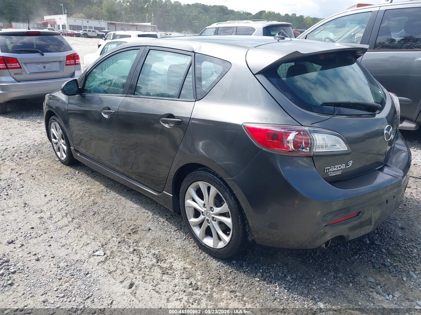 Vin: jm1bl1k55b1419098, lot: 46690845, mazda mazda3 s sport 20113