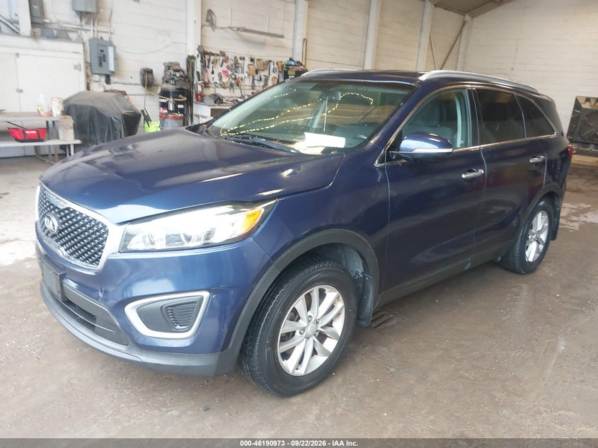 Vin: 5xypg4a31gg063770, lot: 46690857, kia sorento lx 20162