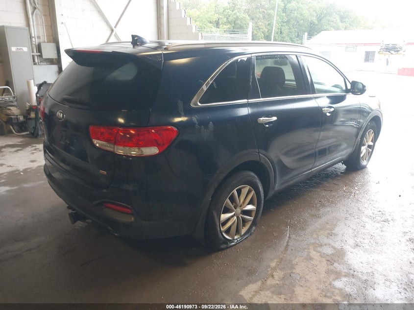 Vin: 5xypg4a31gg063770, lot: 46690857, kia sorento lx 20164