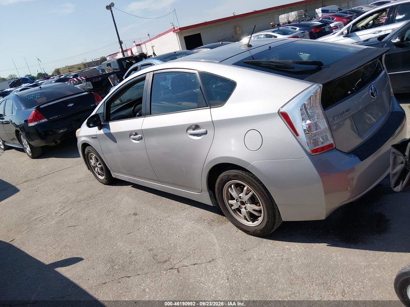TOYOTA PRIUS 2010 VIN JTDKN3DUXA0083625