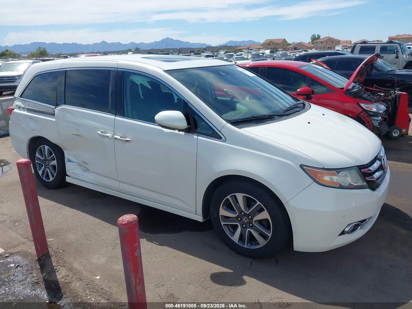 Vin: 5fnrl5h98fb100694, lot: 46690889, honda odyssey touring/touring elite 2015 img_1