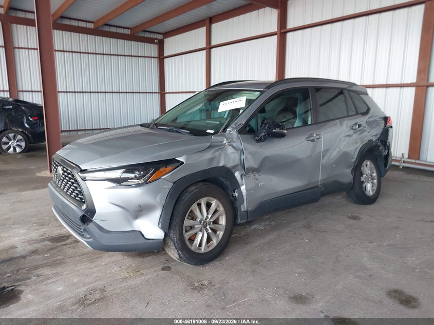 Vin: 7mucaaag6nv005094, lot: 46690890, toyota corolla cross le 20222