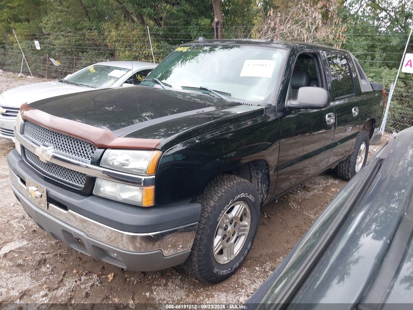 2004 Chevrolet Avalanche 1500, Normal Wear & Tear, IAAI, VIN 3GNEK12T94G233235 — photo 2