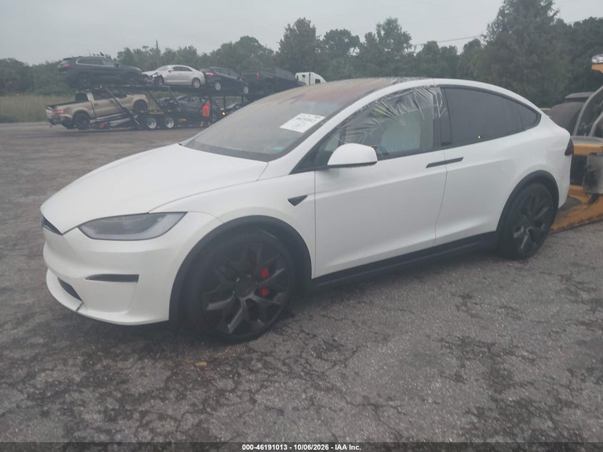 Vin: 7saxcbe68tf478223, lot: 46690897, tesla model x plaid/signature series 20262