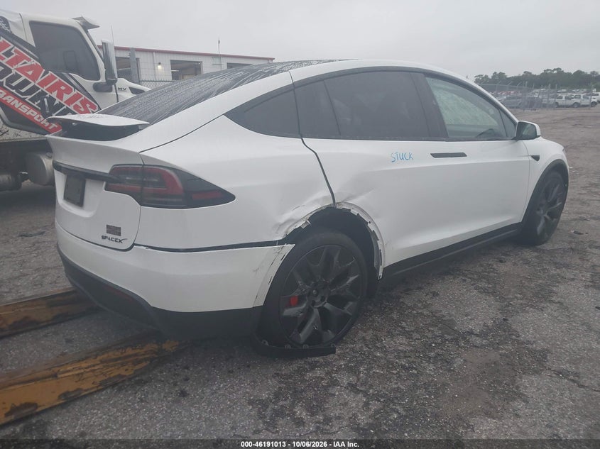Vin: 7saxcbe68tf478223, lot: 46690897, tesla model x plaid/signature series 20264