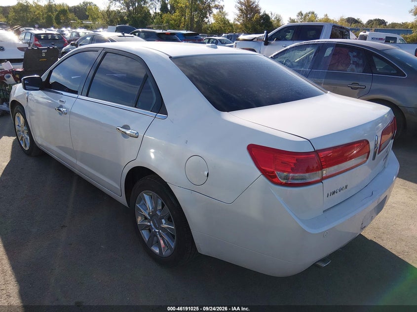 Vin: 3lnhl2gc8br764392, lot: 46690909, lincoln mkz 20113