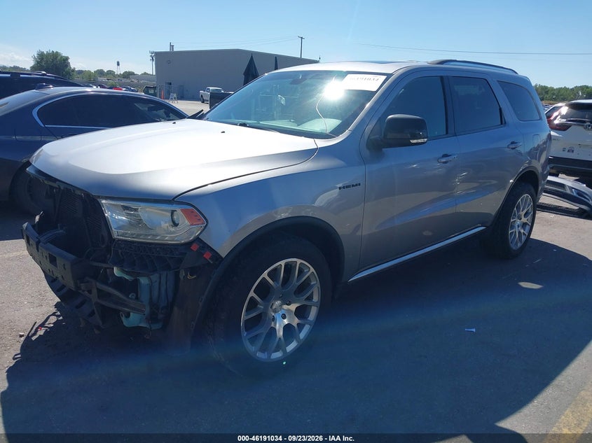 Vin: 1c4sdjdt3ec383266, lot: 46690918, dodge durango limited 20142