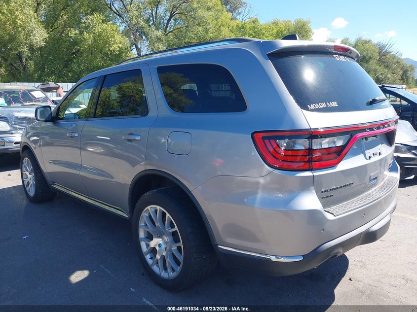Vin: 1c4sdjdt3ec383266, lot: 46690918, dodge durango limited 20143