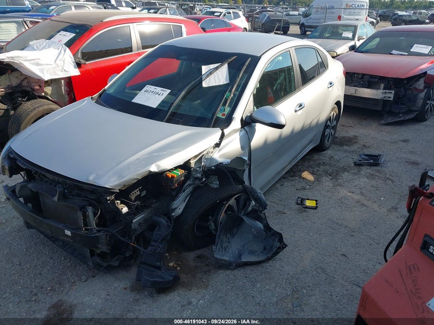 Vin: 3kpa24ad0pe590080, lot: 46690927, kia rio s 20232