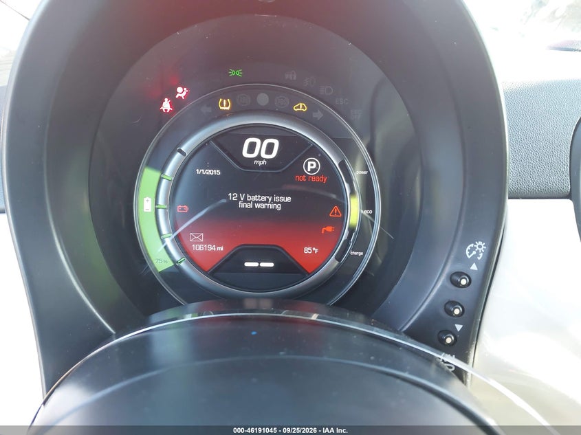 FIAT 500E 2016 VIN 3C3CFFGE5GT113718