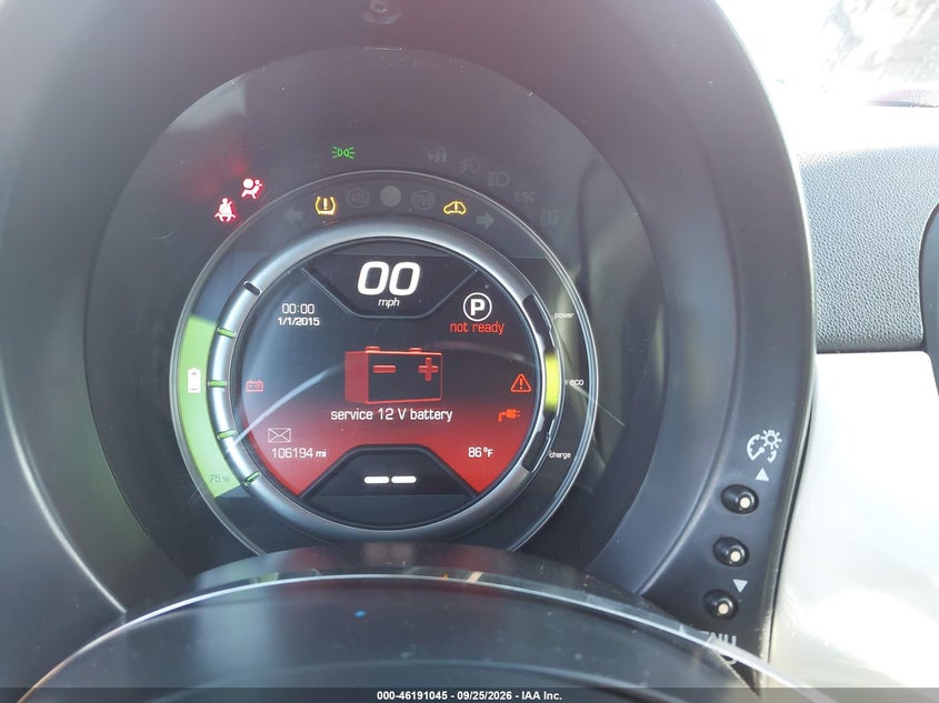 FIAT 500E 2016 VIN 3C3CFFGE5GT113718