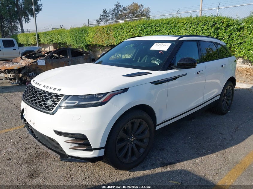 Vin: salyl2rxxja775710, lot: 46690936, land rover range rover velar p250 se r-dynamic 20182
