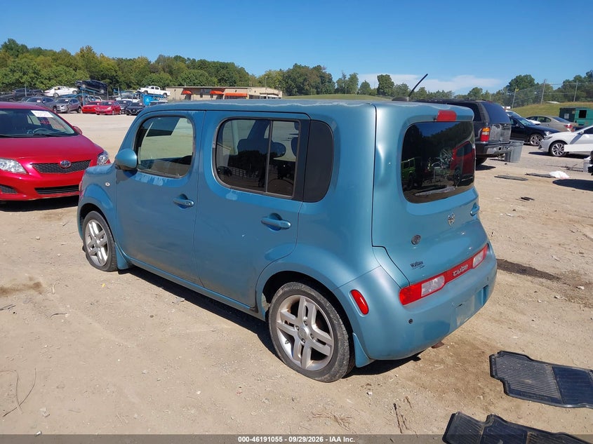 NISSAN CUBE 2009 VIN JN8AZ28R79T122315