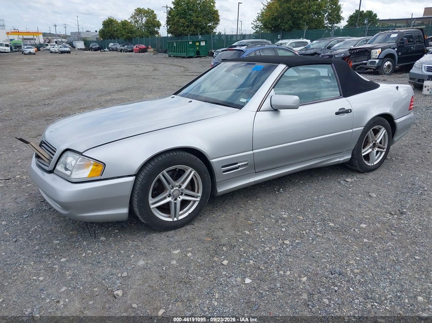 MERCEDES-BENZ SL 500 1998 VIN WDBFA67F7WF163480