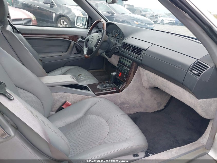 MERCEDES-BENZ SL 500 1998 VIN WDBFA67F7WF163480