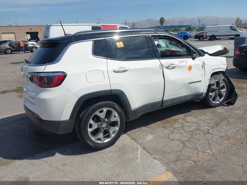 Vin: 3c4njccb6lt108230, lot: 46691000, jeep compass limited fwd 20204