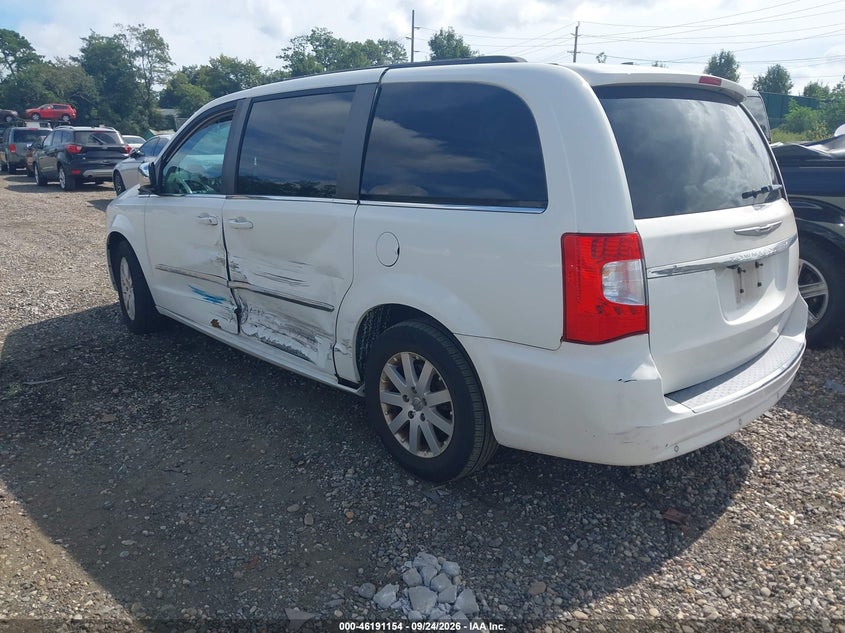 Vin: 2c4rc1cg9cr124744, lot: 46691037, chrysler town & country touring-l 20123