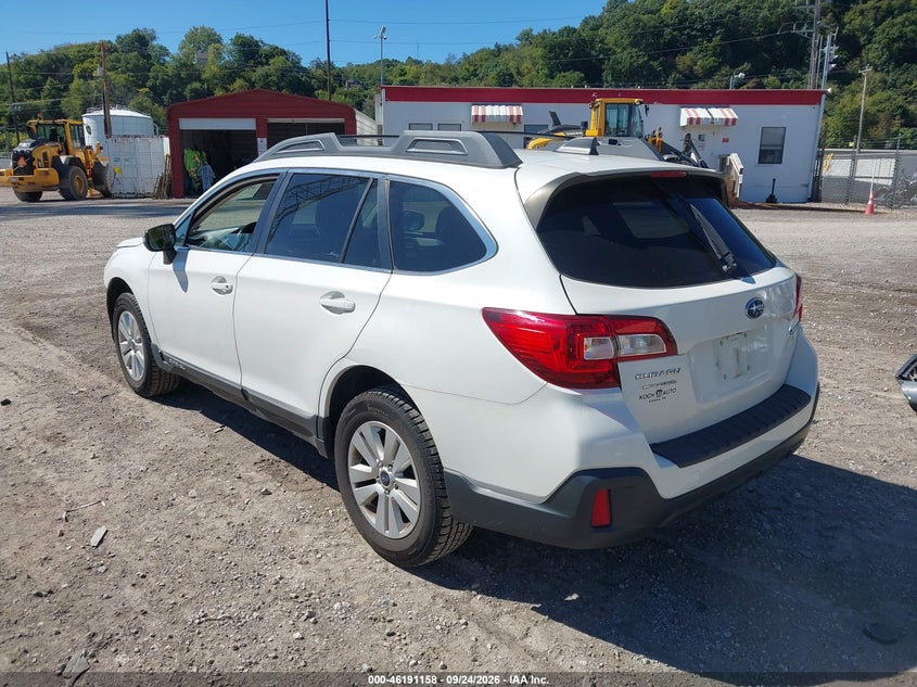 Vin: 4s4bsahc8j3203737, lot: 46691042, subaru outback 2.5i premium 20183
