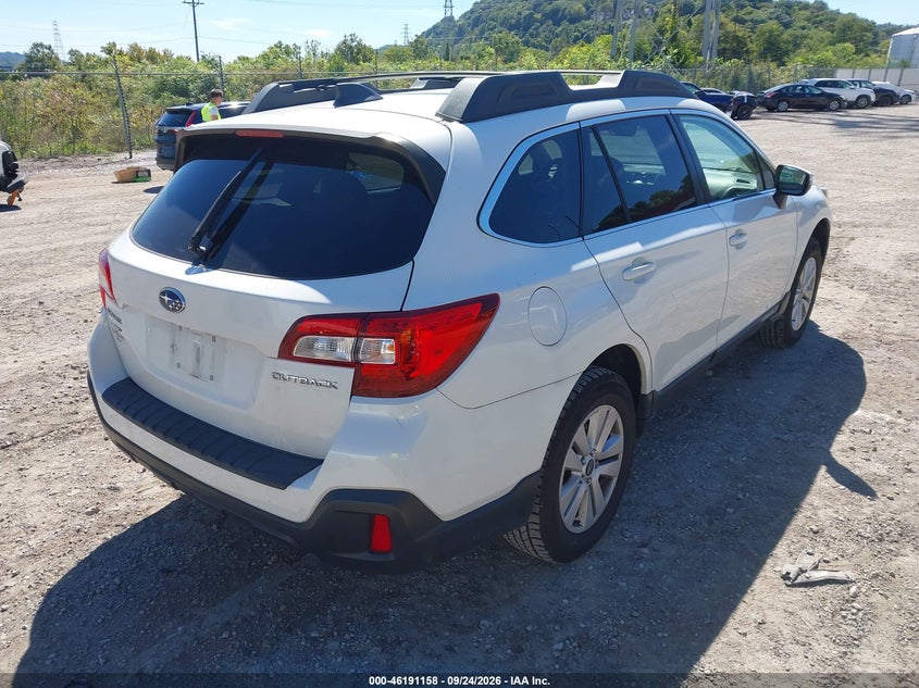 Vin: 4s4bsahc8j3203737, lot: 46691042, subaru outback 2.5i premium 20184