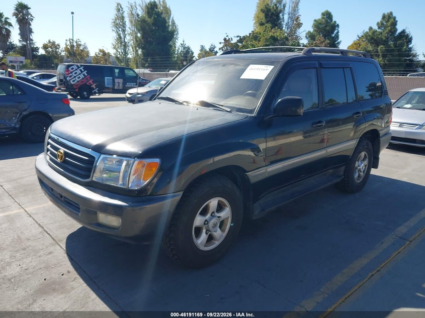 TOYOTA LAND CRUISER 1999 VIN JT3HT05J2X0046360