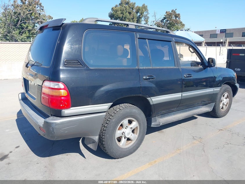 TOYOTA LAND CRUISER 1999 VIN JT3HT05J2X0046360