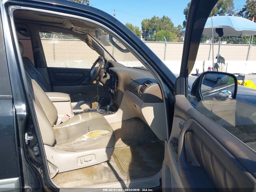 TOYOTA LAND CRUISER 1999 VIN JT3HT05J2X0046360