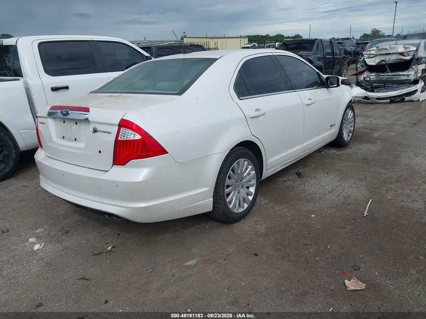 Vin: 3fadp0l37ar258400, lot: 46691067, ford fusion hybrid 20104