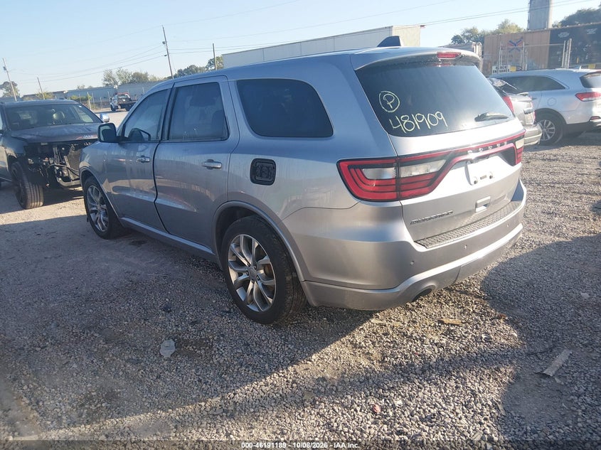 Vin: 1c4rdhag7ec481909, lot: 46691073, dodge durango sxt 20143