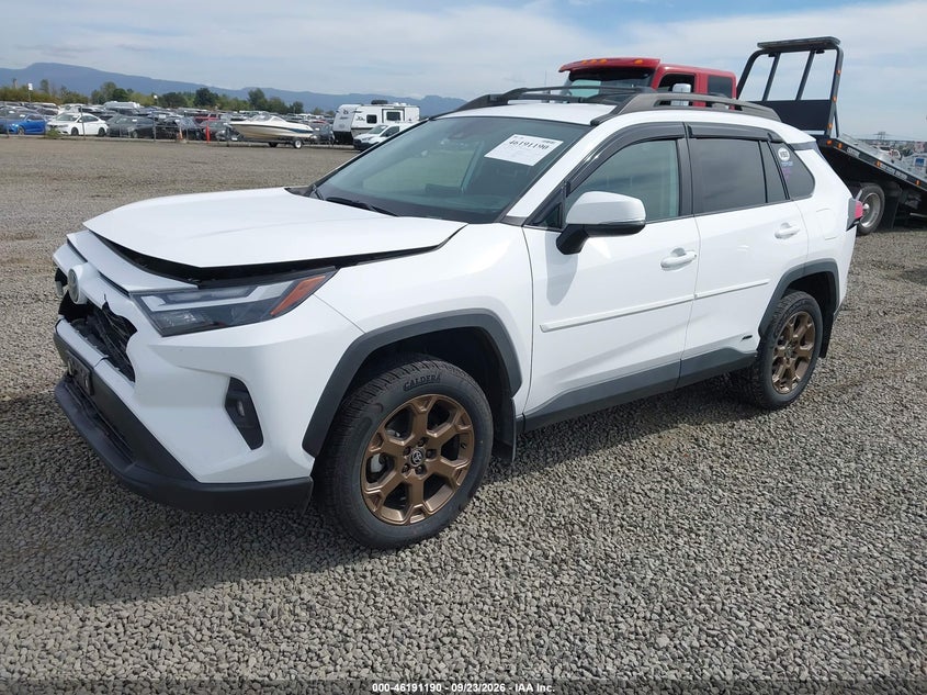 Vin: 2t3uwrfv3pw161391, lot: 46691074, toyota rav4 híbrido woodland edition 20232