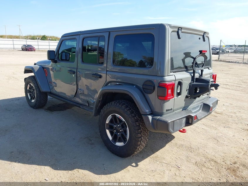 Vin: 1c4hjxfn5nw184366, lot: 46691086, jeep wrangler unlimited rubicon 4x4 20223