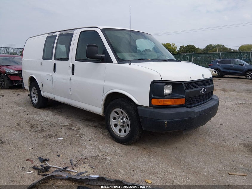 Vin: 1gcsgafxxb1141850, lot: 46691087, chevrolet express 1500 work van 2011 img_1