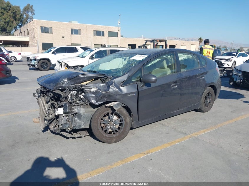 Vin: jtdkn3du3f0461386, lot: 46691088, toyota prius two 20152