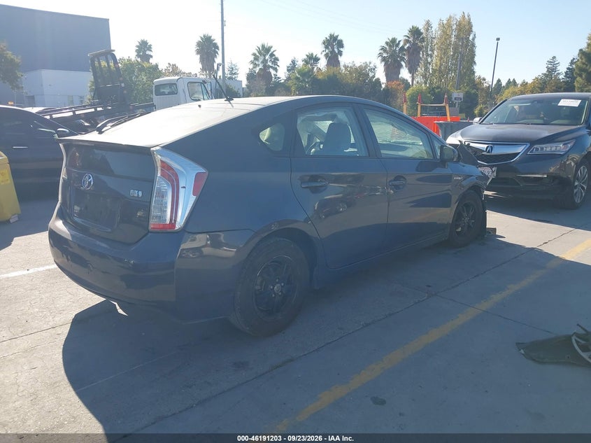 Vin: jtdkn3du3f0461386, lot: 46691088, toyota prius two 20154