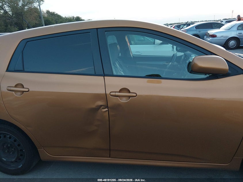 TOYOTA MATRIX 2009 VIN 2T1KU40E49C044196