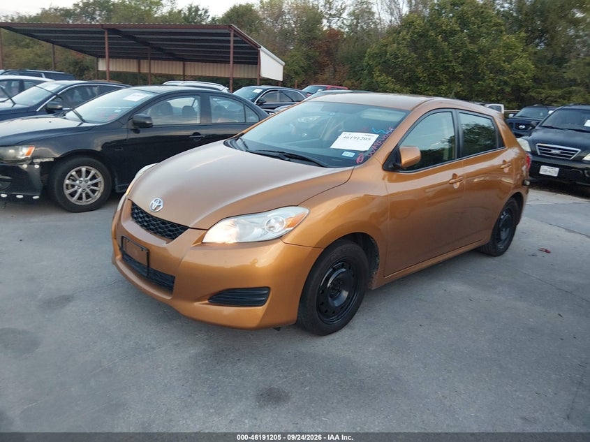 TOYOTA MATRIX 2009 VIN 2T1KU40E49C044196