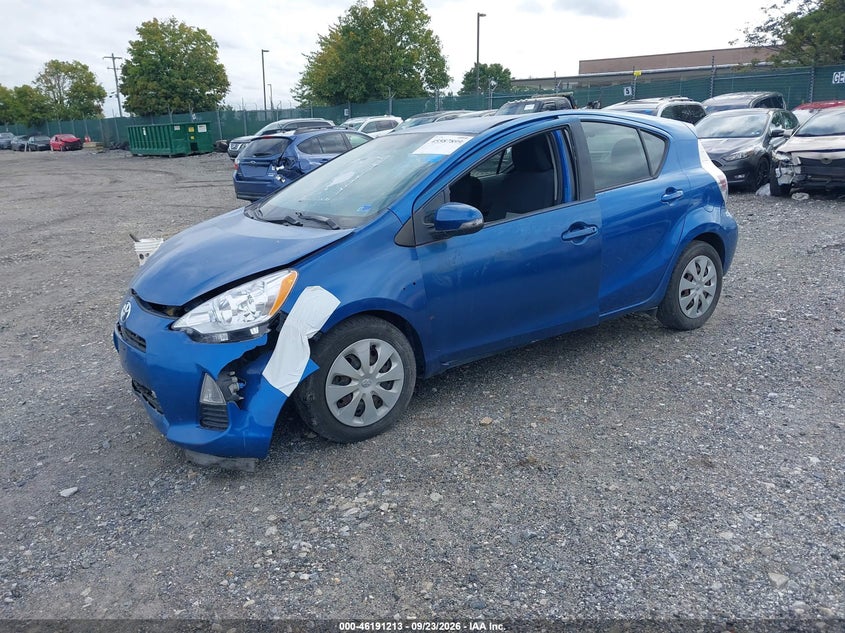 TOYOTA PRIUS C 2012 VIN JTDKDTB35C1514480