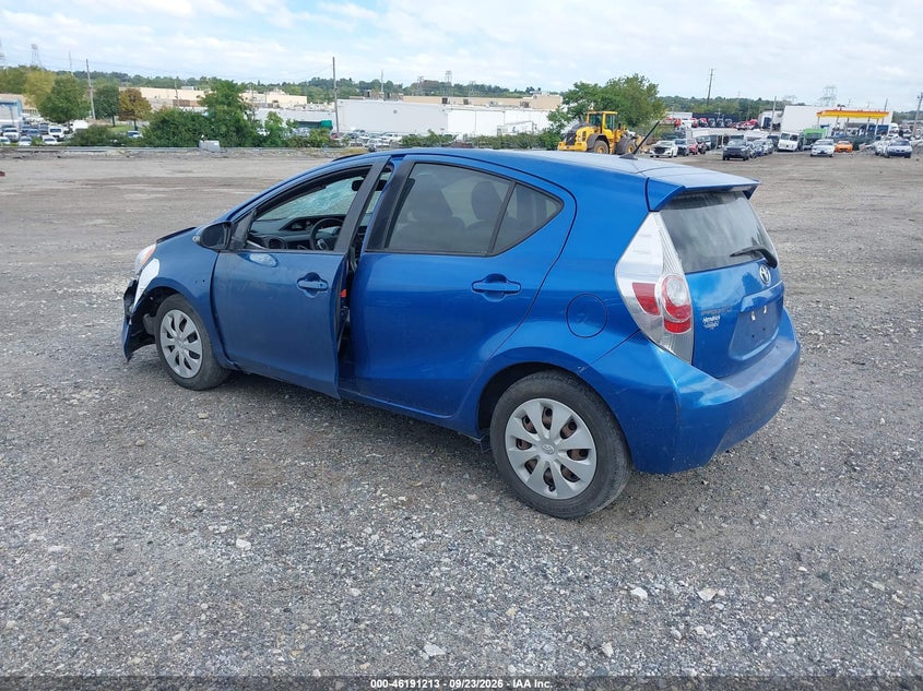 TOYOTA PRIUS C 2012 VIN JTDKDTB35C1514480