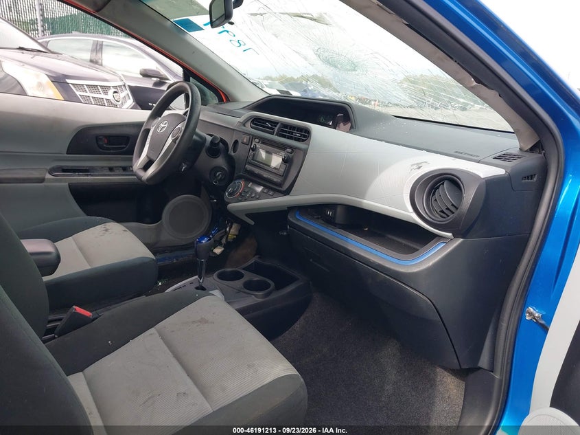 TOYOTA PRIUS C 2012 VIN JTDKDTB35C1514480