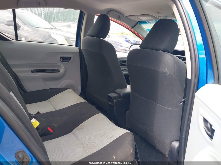 TOYOTA PRIUS C 2012 VIN JTDKDTB35C1514480
