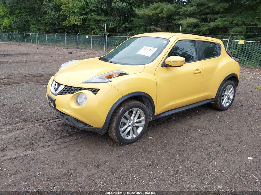 Vin: jn8af5mr3ft509620, lot: 46691102, nissan juke s 20152