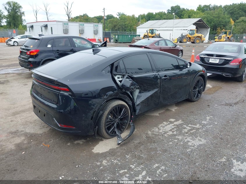 Vin: jtdadabu8s3028502, lot: 46691134, toyota prius nightshade 20254