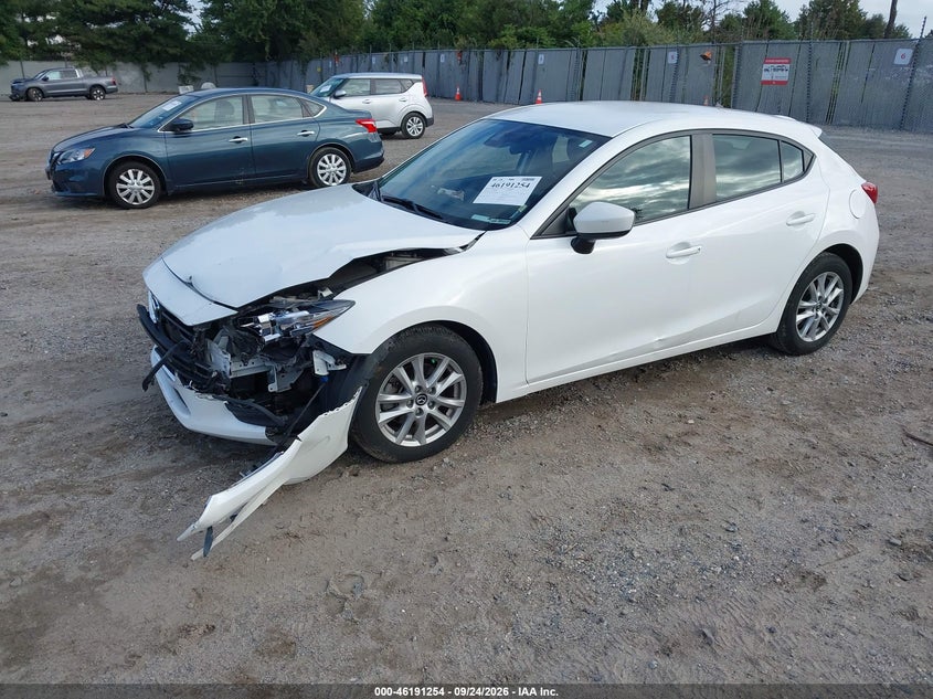 Vin: 3mzbn1k75jm183644, lot: 46691138, mazda mazda3 sport 20182
