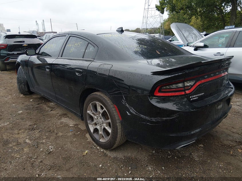 Vin: 2c3cdxjg1gh242845, lot: 46691141, dodge charger sxt 20163